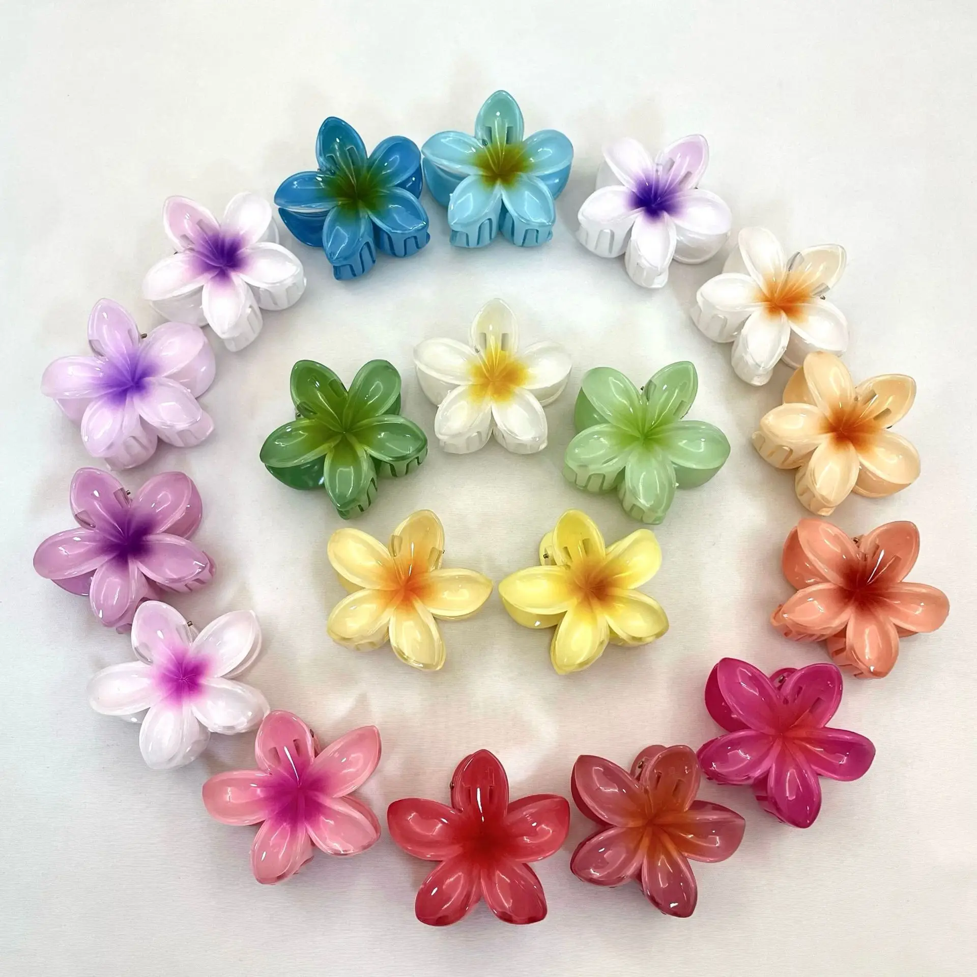 

Egg Flower Grab Clip Spring Summer Vacation Side Grab Hairs Clips Back of Head Disc Hairs Shark Clip Hair Clips Hair Accessories