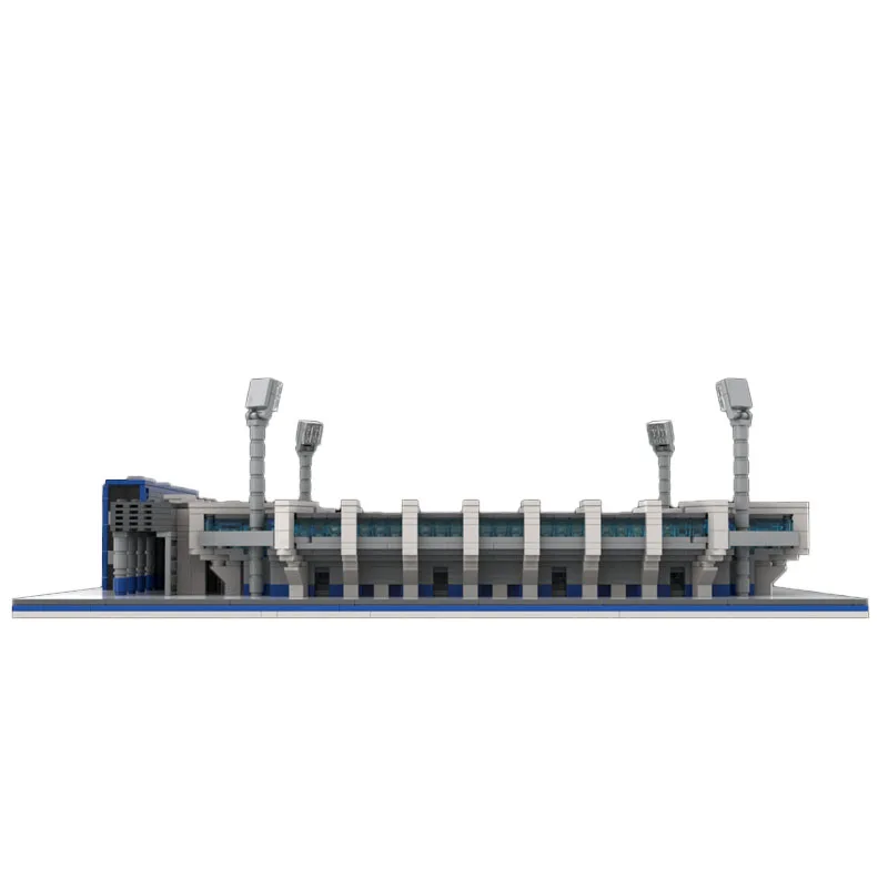 

MOC-175911 Новый классический футбольный стадион, модель строительного блока 3639, детали для игрушек на день рождения и Рождество для мальчиков и детей