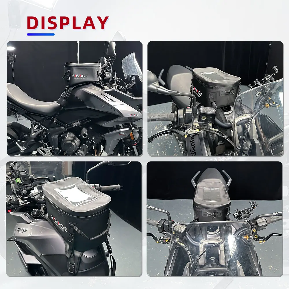 Fuel Tank Bag Luggage Storage Bags For Tiger 800 1050 1200/1215 Trident Daytona Street Triple Speed Triple Sprint 675 765 R S