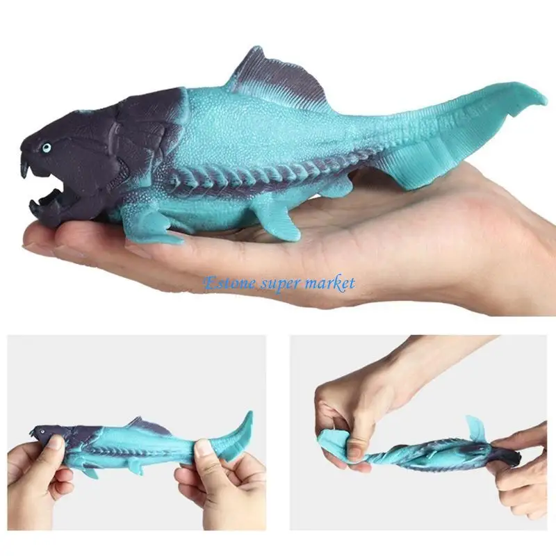 090B Relieve Stress Toy Pinch Realistic Marine Animal Toy Portable Massage