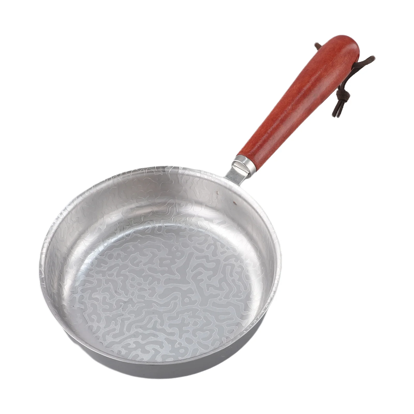 

Compact Frying Pan Stainless Steel Frying Pan 304 Stainless Steel Construction Even Heat Distribution Lightweight Design