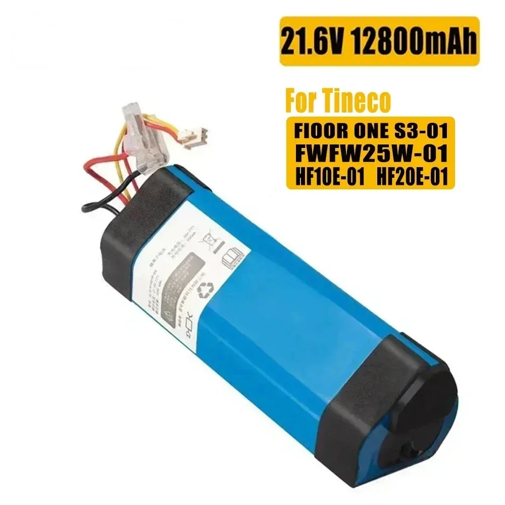 100% oryginalny akumulator 12800mAh do odkurzacza Tineco FLOOR ONE 1.0 FW25M-01 FW25W-01 FW09010ECN HF10E-01 HF20E-01 S3-01