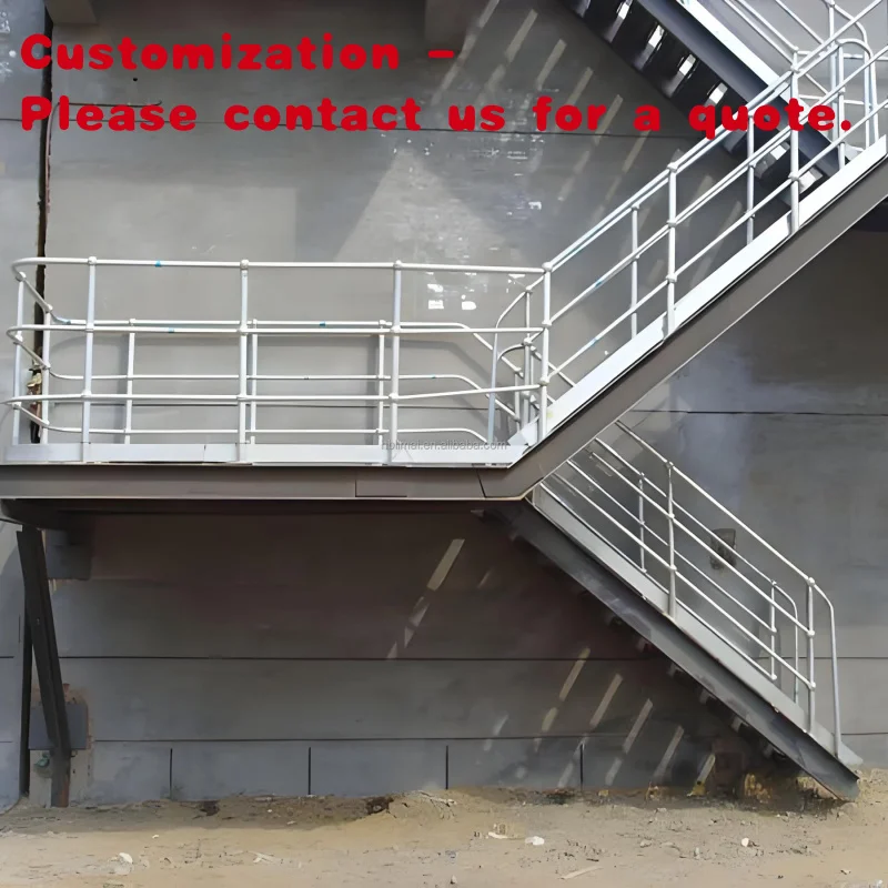 custom.Outdoor Stainless Steel Carbon Galvanized Powder Coated Ball Joint Handrail Stairs Balcony Safety Fence Long Service Life