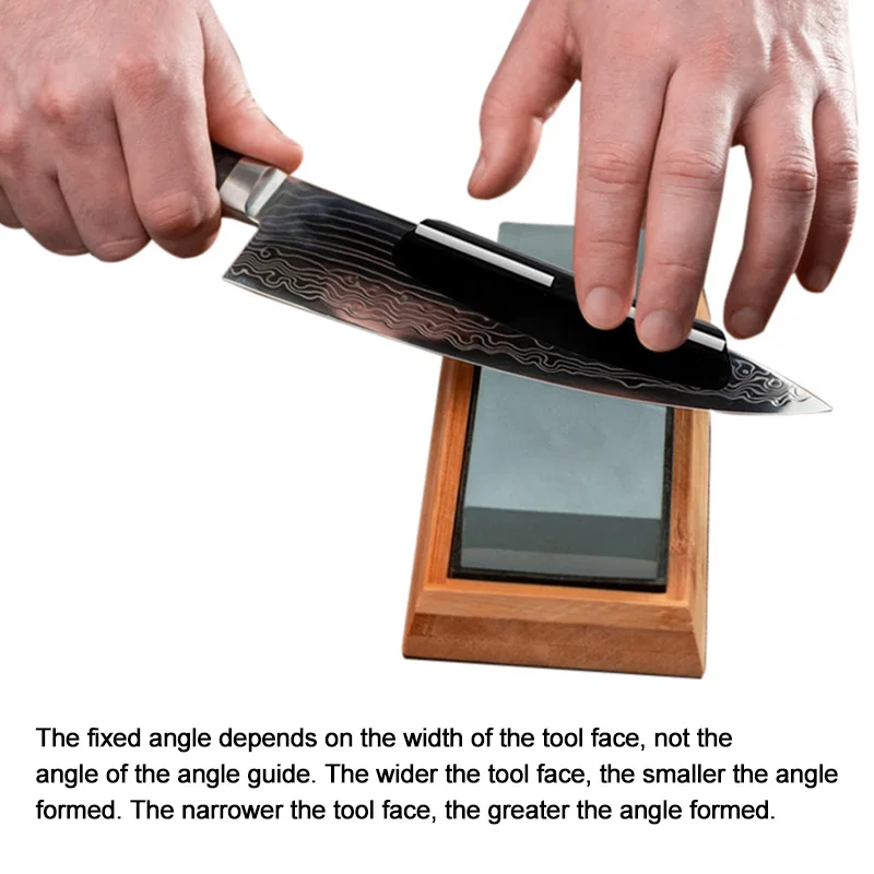 1PC Sharpening Stone Honing Guide Fixed Knife Sharpener Whetstone Accessories Kitche Knives Auxiliary Tool  15-degree Angle