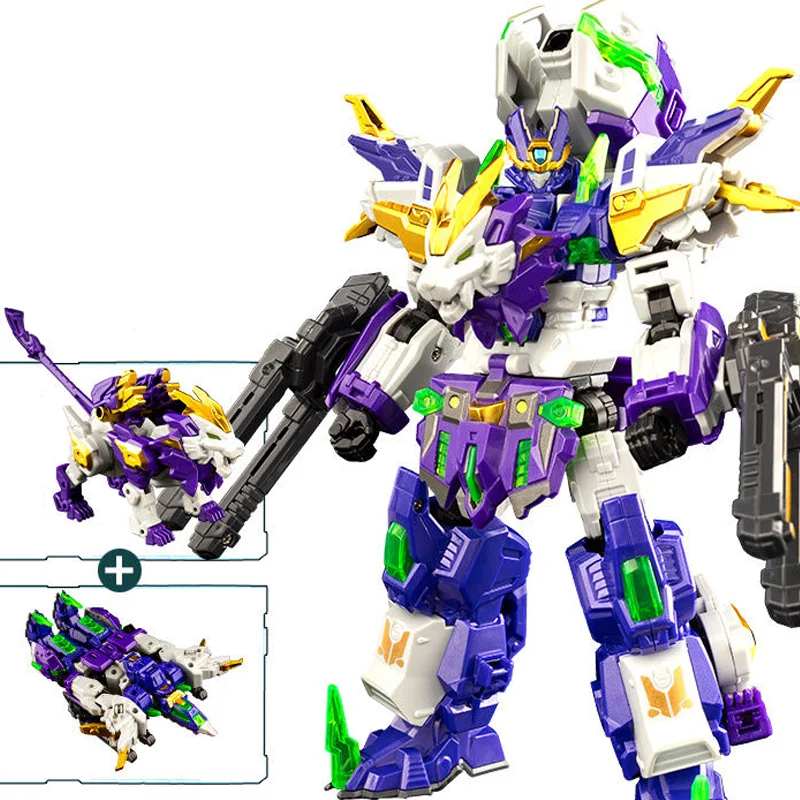 Robot de juguete de deformación 2 en 1, 7 pulgadas/18cm, DIY, nueva Alianza transformadora, figuras de acción de Anime, conjunto de juguetes, regalo de cumpleaños para niño, modelo coleccionable