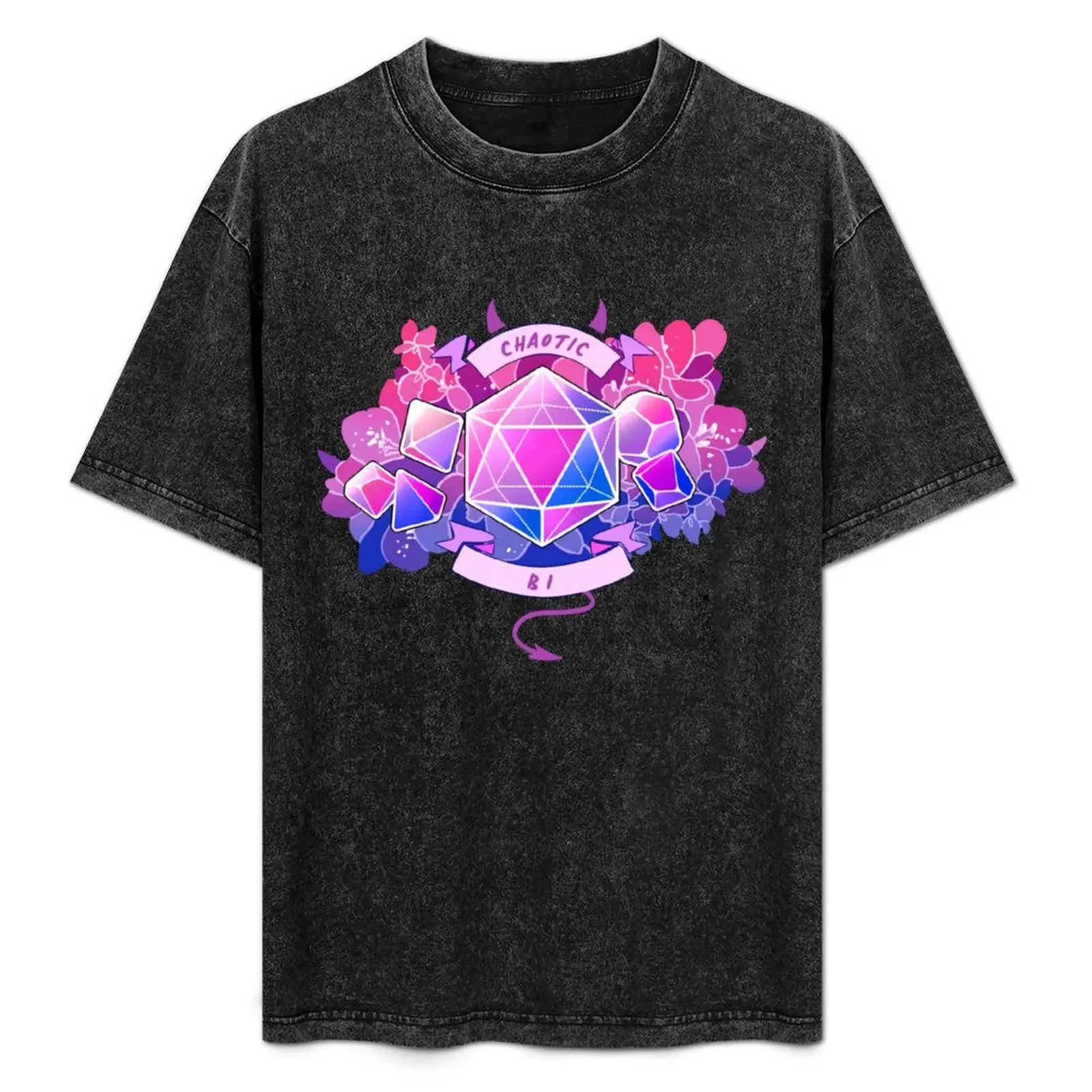 

LGBT RPG - Chaotic Bi T-Shirt Labor Work Casual T-Shirt