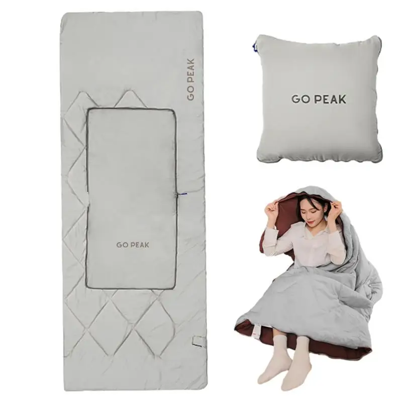 

Camping Equipment Sleeping Bag For Outdoor Traveling Hiking Spring Summer Autumn Envelope Backpacking
