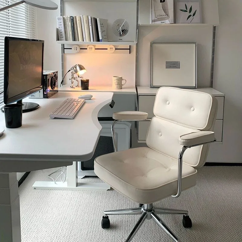 

Luxury Armrests Office Chair Executive Cushion Modern Ergonomic Office Chair Comfy Study Cadeira De Escritorios Home Furniture