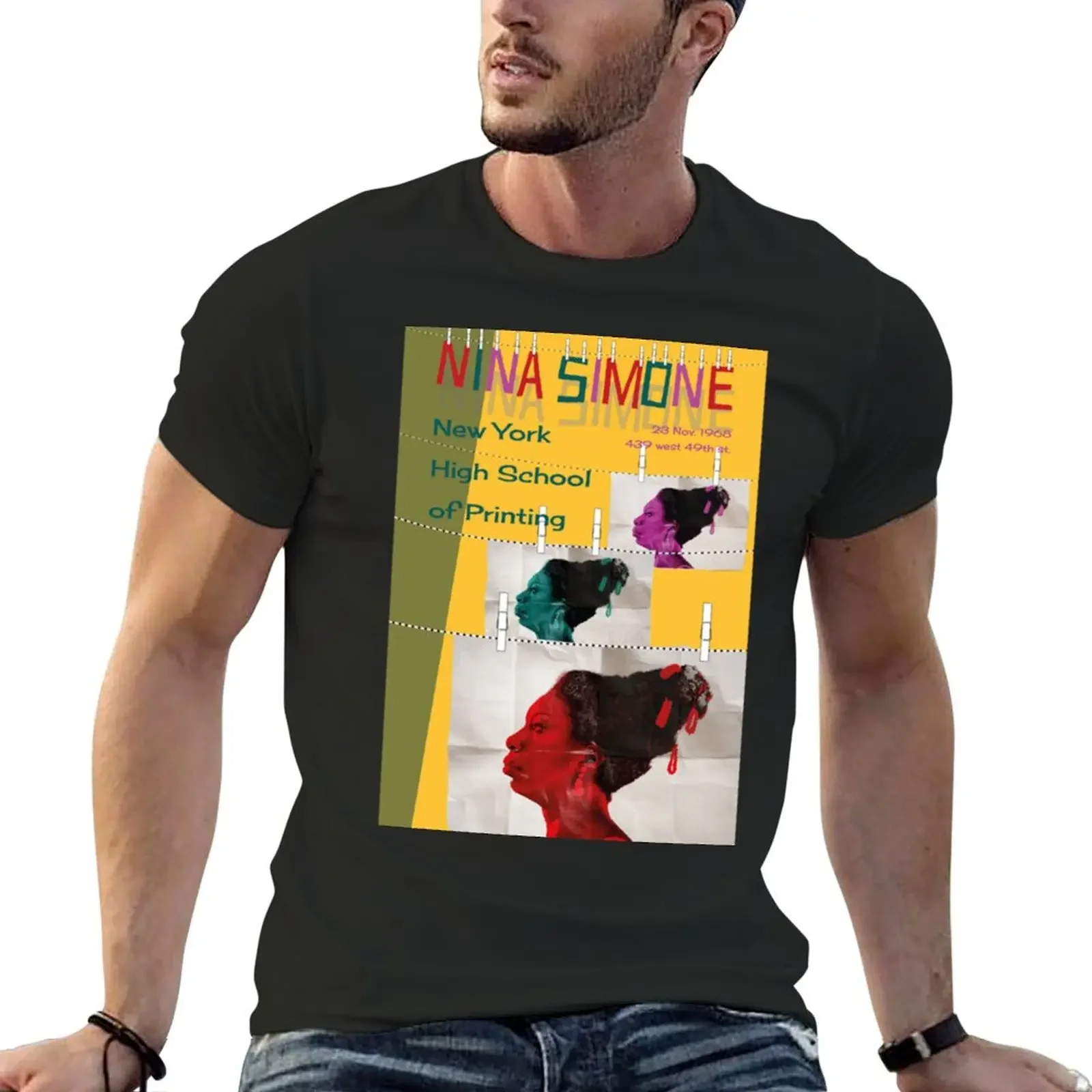 

Nina-Simone Essenti T-Shirt anime tshirt summer top sublime mens fashion