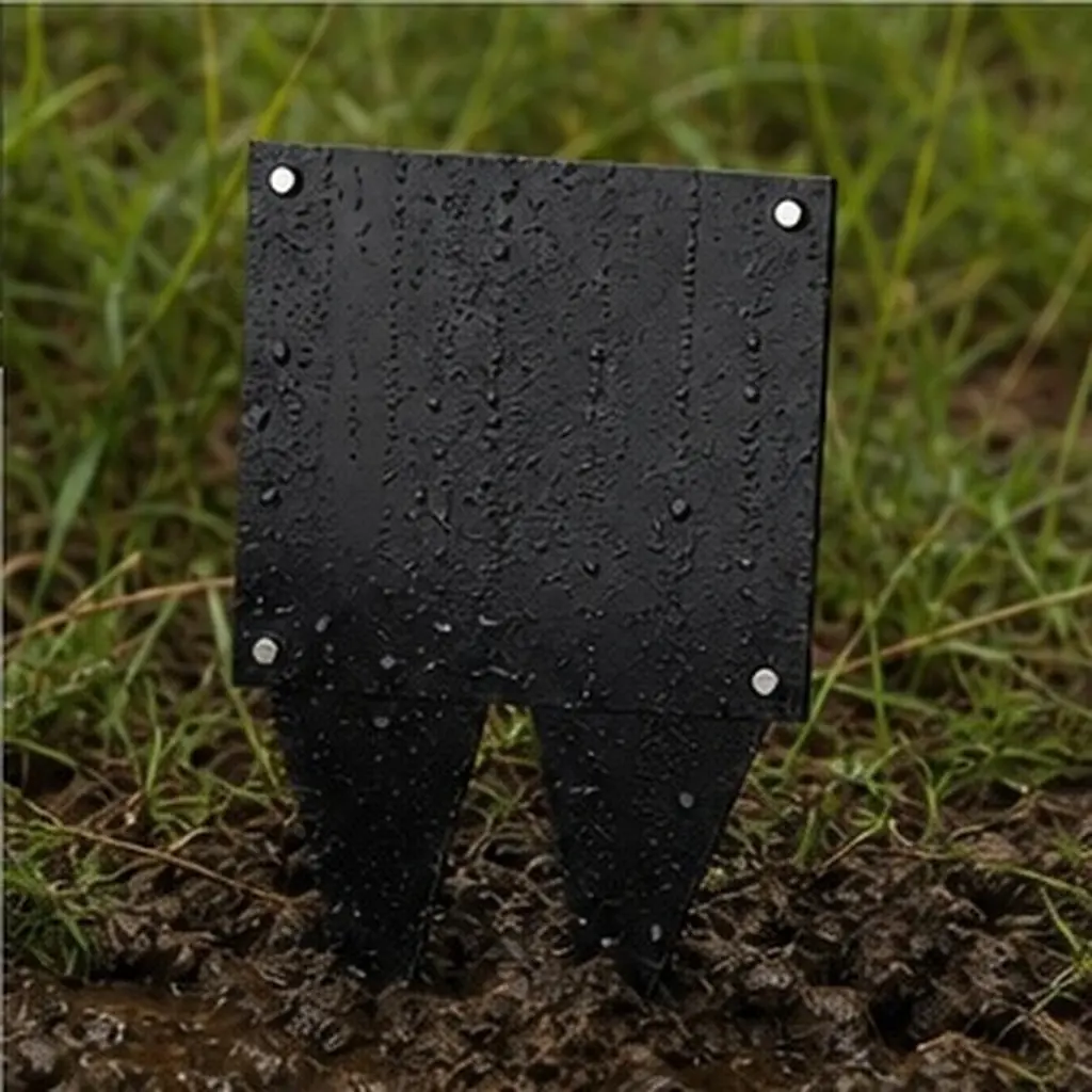 Waterproof 5x7 Outdoor Memorial Picture Frame with Heavy-Duty Ground Stake for Cemetery Garden Grave Markers