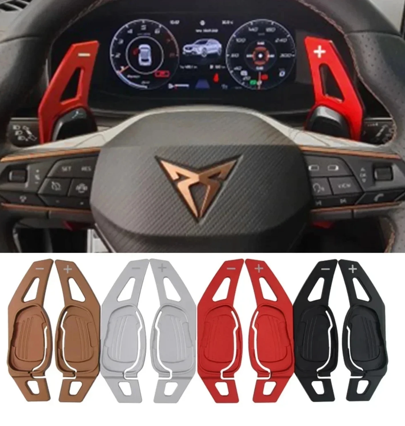 Рычаг переключения передач на рулевом колесе для Cupra Formentor 2019, Ateca Leon