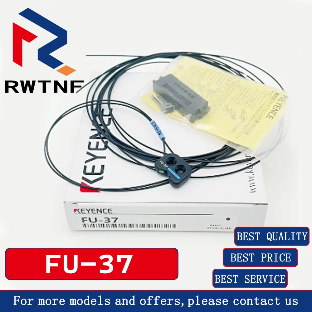Brand New Genuine FU-37 KEYENCE limited reflection type optical fiber sensor, 100% original warehouse stock