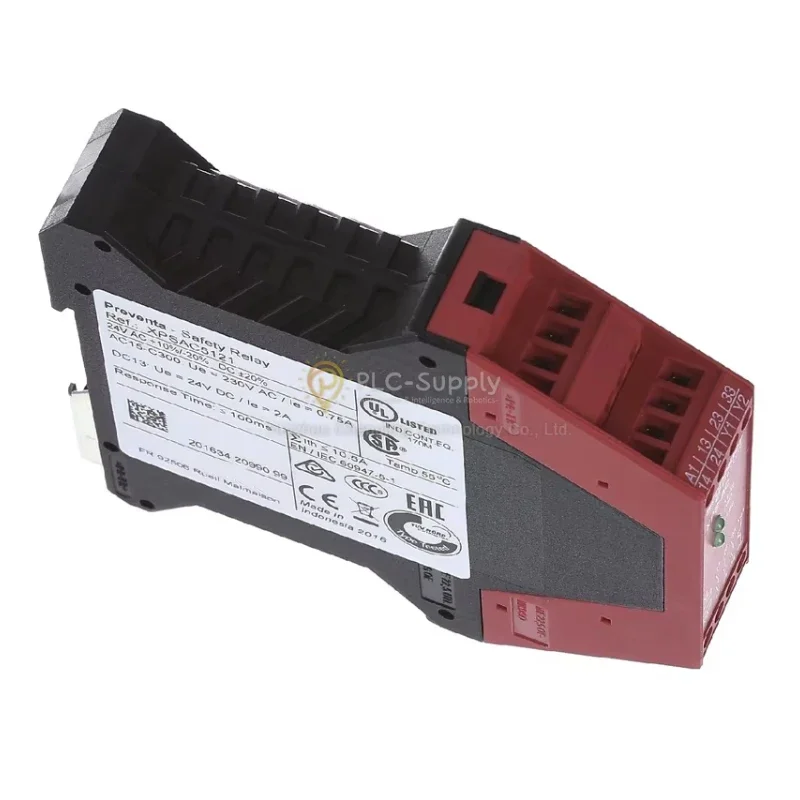 تتابع أمان Cat 3 ، تيار متردد والعاصمة ، مرحل XPSAC5121 ، PLC-splc ، 24V