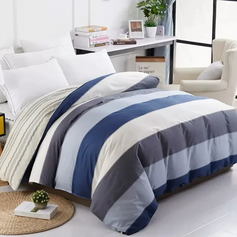 Premium 100% Cotton Duvet Cover, Hypoallergenic and Great for Sensitive Skin