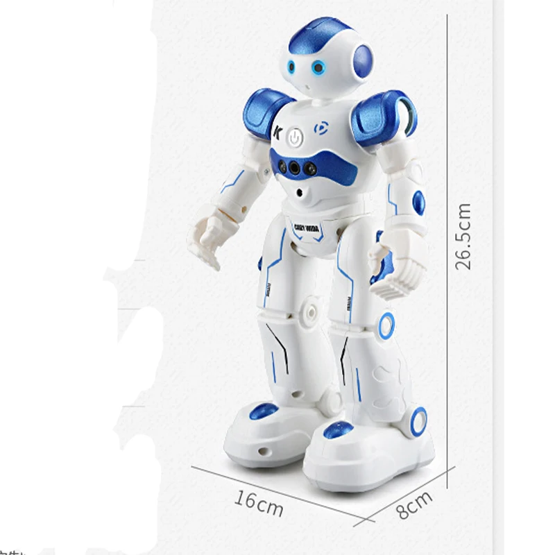 Smart Telerobot para Crianças, Programação Bionic, Robôs Inteligentes, Canto e Dança, Detecção de Gestos, USB Charging Electronic Toy