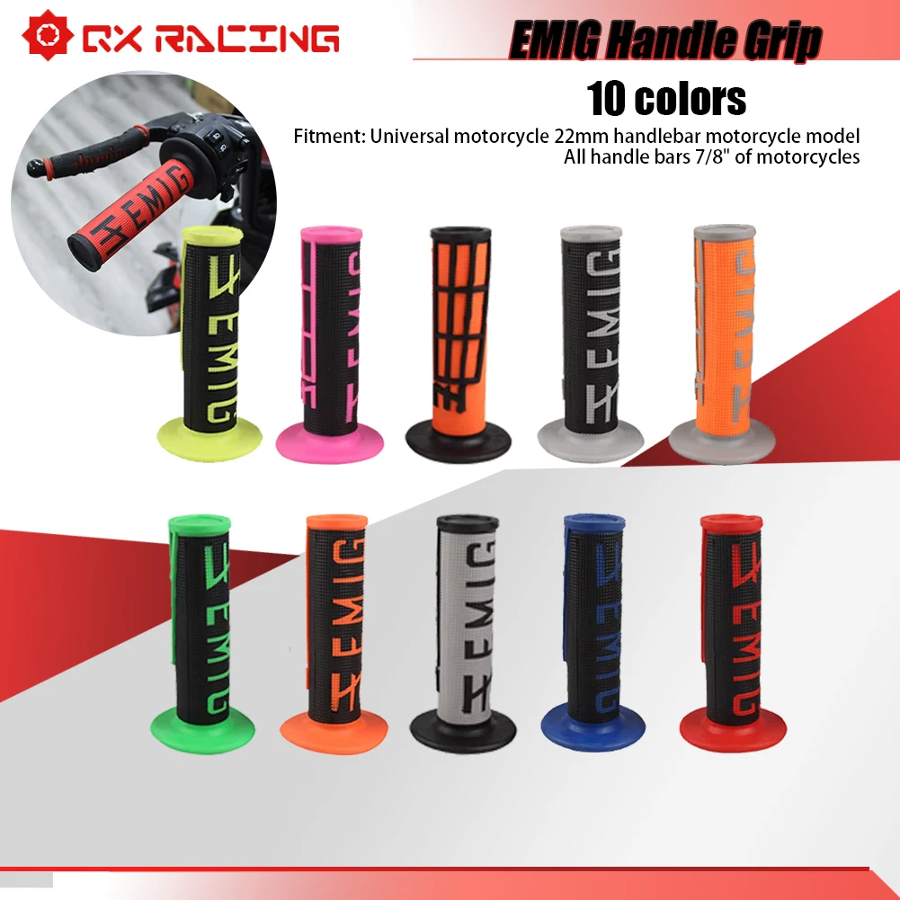 Universal Grips EMIG Grip Handle MX Grip Hand FOR KTM SX EXC SXF KLX CRF YZF WRF Motorcycle Twist Grip For GEL GP Dirt Pit Bike