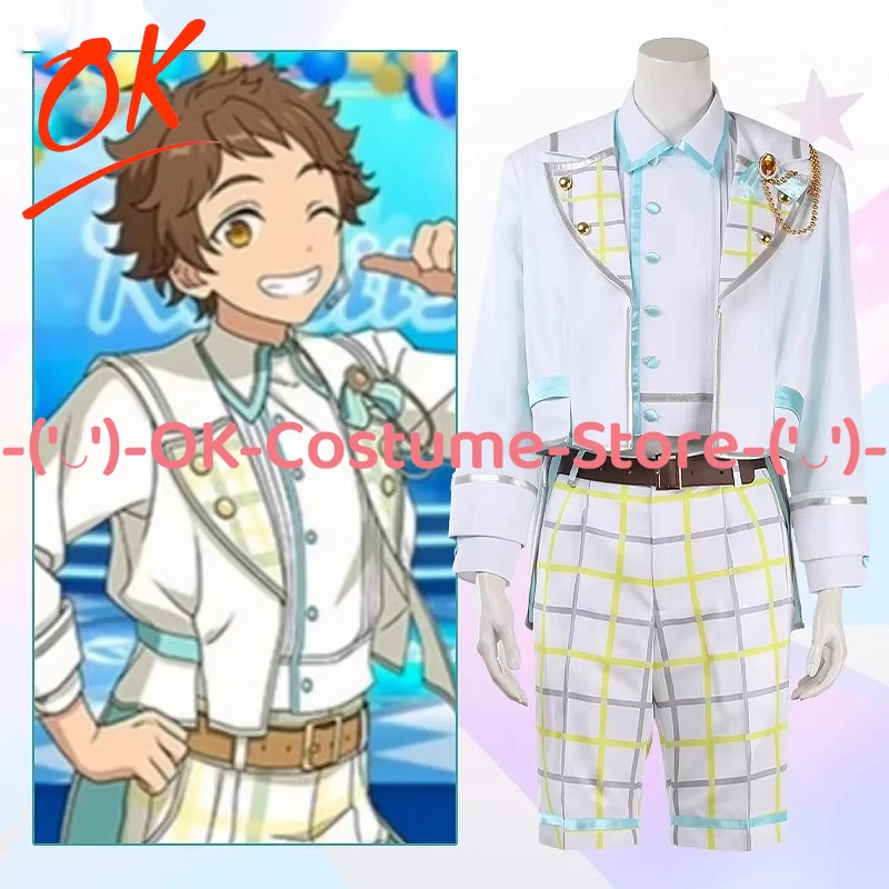 

[Customized Size] Ensemble Stars Music Rabits Love It Love it Tenma Mitsuru Cosplay Costume Anime Outfit Idol Uniform Party Suit