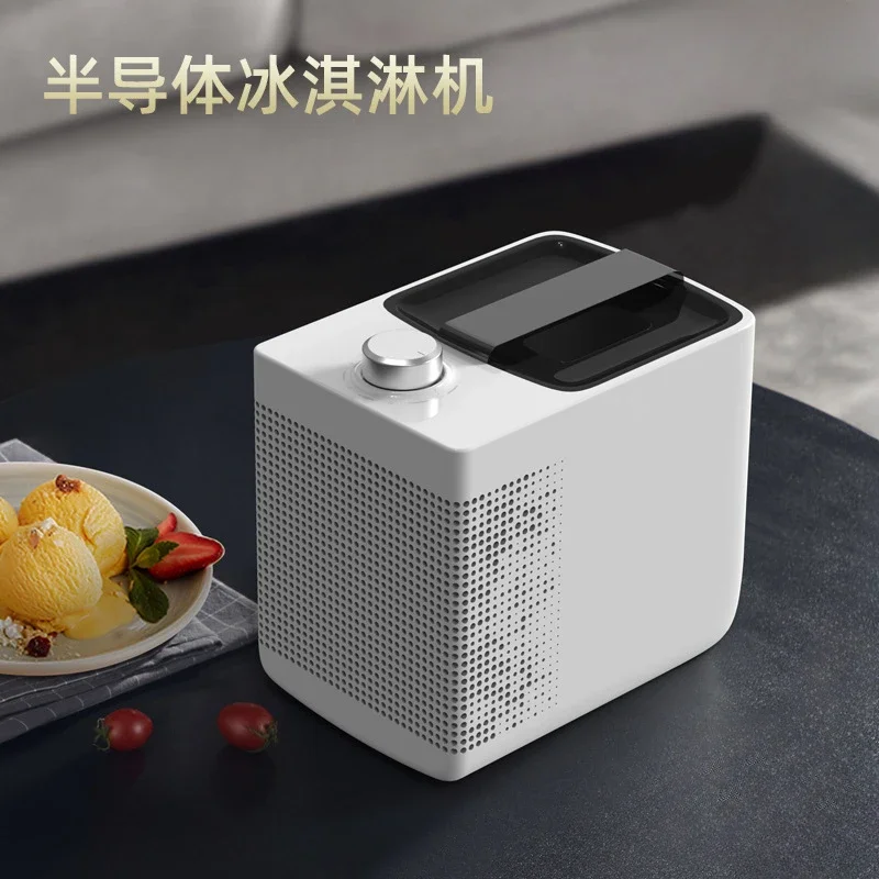 Electronic No Pre-cooling Mini Ice Cream Machine Household Small Automatic Homemade Yogurt Ice Cream Machine Ice Cream Machine