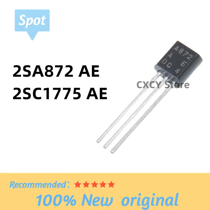 

10pcs 2SA872 AE 2SC1775 AE A872 AE C1775 AE A872 C1775 TO-92 2SA872A-E 2SC1775A-E New