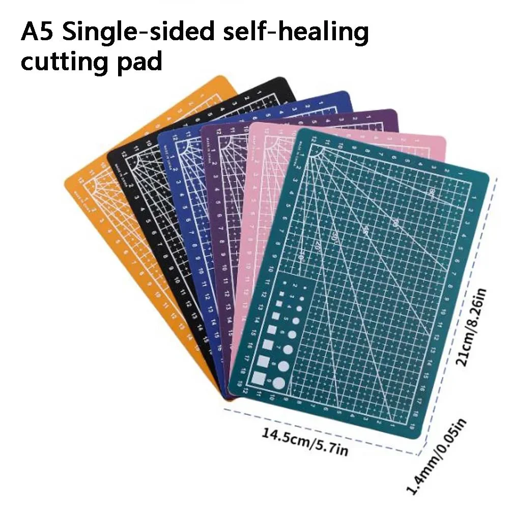1PC A5 Cutting Mat Professional Double-sided Durable Cutting Mat Very Suitable for Paper Cutting Sewing Engraving