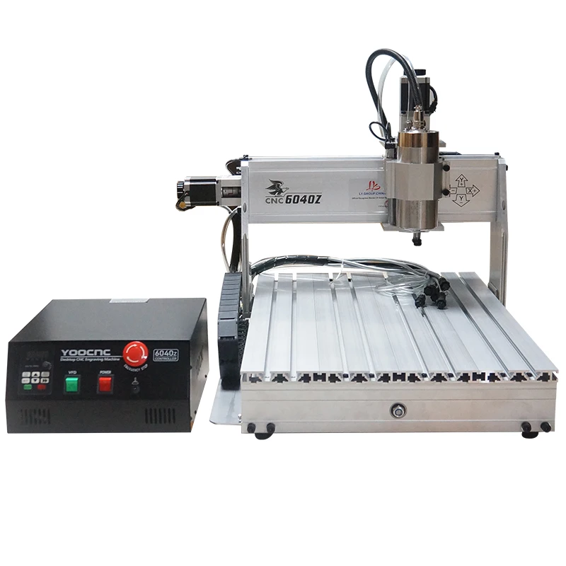 1500 واط المغزل LY 6040Z آلة الحفر وآلة الطحن USB راوتر آلة الحفر 3 محور 4 محور للمعادن PCB حفارة