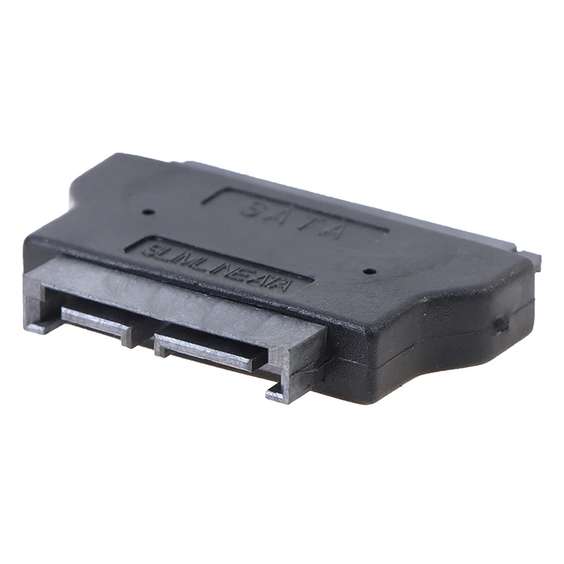 1Pcs SATA22Pin To 13Pin Slimline SATA Adapter 7+15 Serial ATA Female To 7+6 Male Adapters Connector Converter