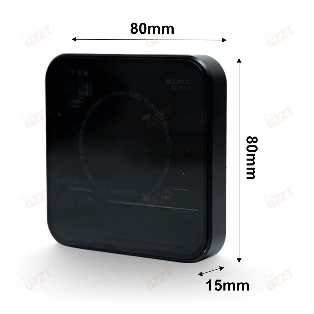 GZZT Bluetooth Scale Bluetooth Pressure Transducer Display Pressure and Flow Rate and Time G1/8 Interface for flair58/E61