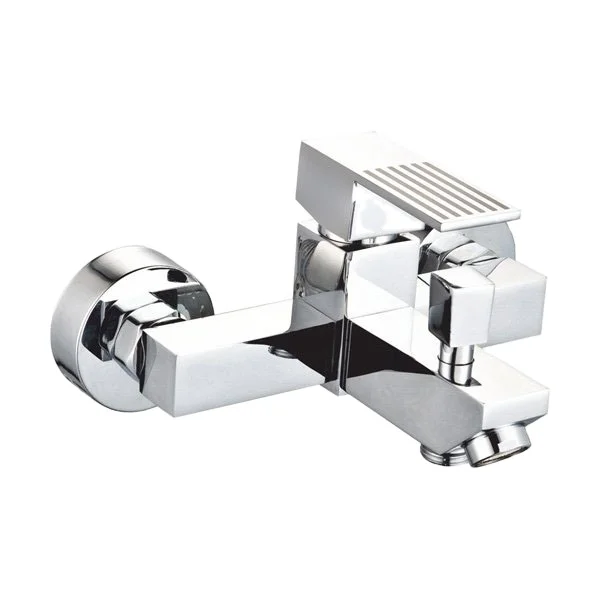 

Bathroom Faucet Single Handle Square Bath Mixer Brass Bath Tap Sanitary Ware Manufacturer Contemporary Thermostatic Faucets 12p