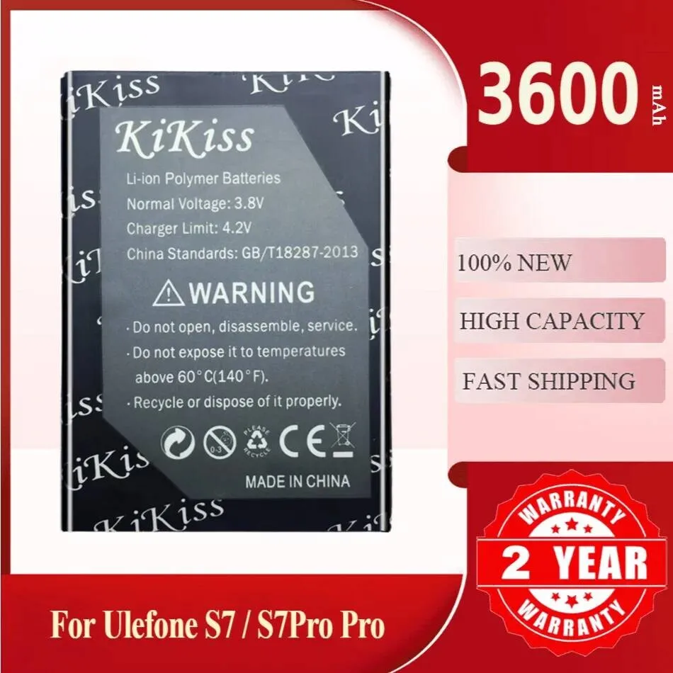 

Прочный аккумулятор премиум-класса для мобильного телефона S7 для Ulefone Pro 3600 мАч