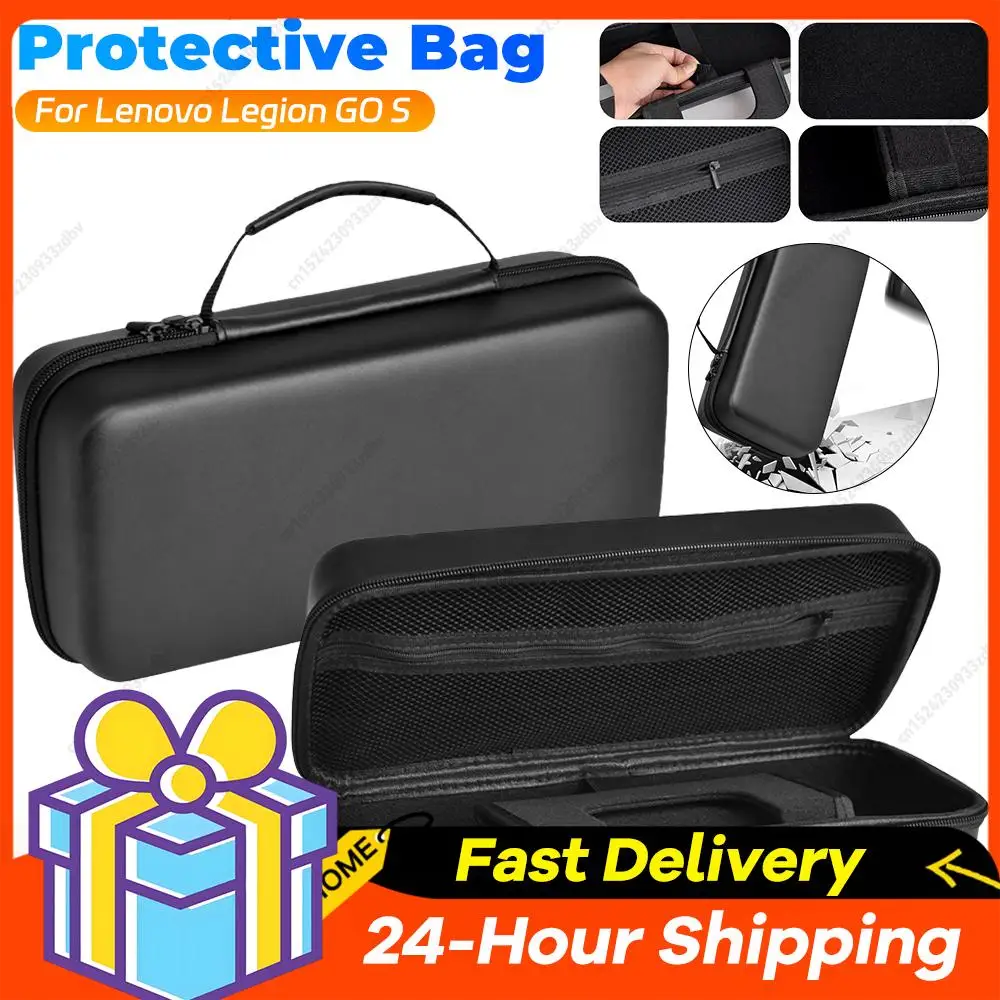 

Жесткий чехол из ЭВА для портативной игровой консоли Lenovo Legion Go S, водонепроницаемый, ударопрочный, высококачественный портативный чехол для хранения