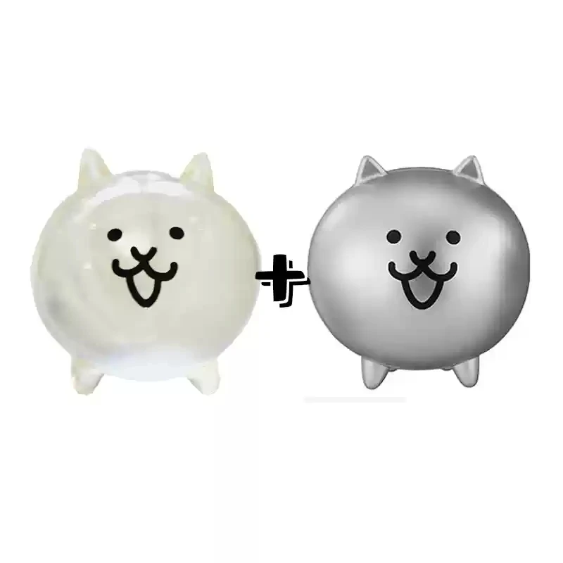 8cm big size Japanese the battle cat action figure capsule doll hard pvc kids collection model toy