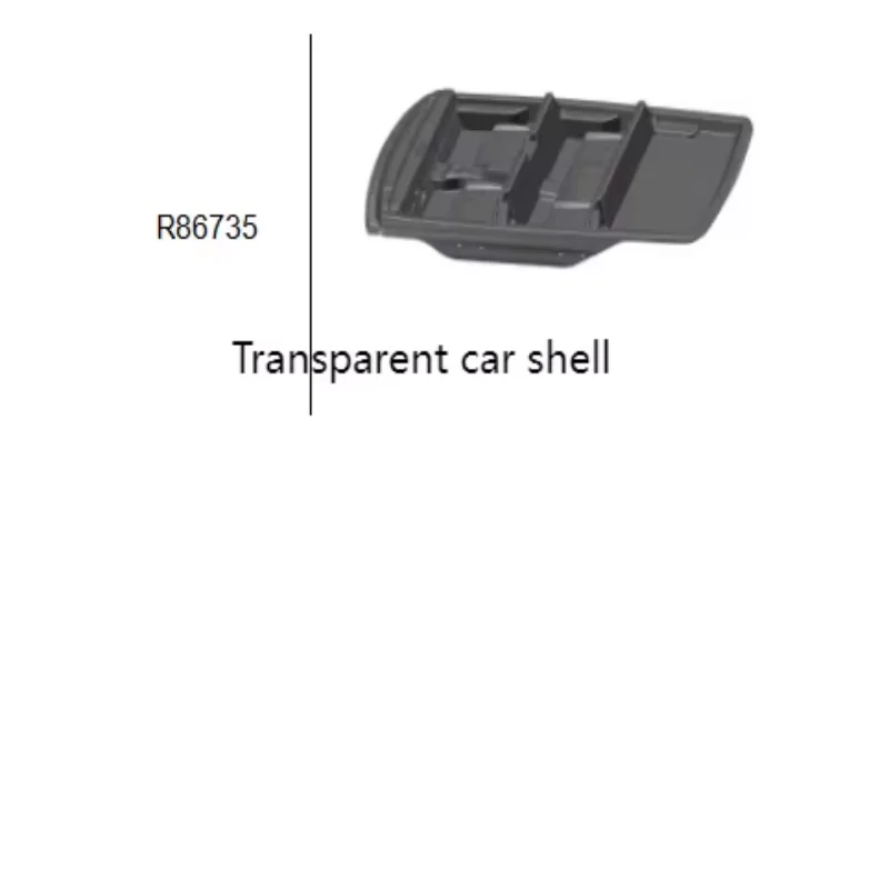 RGT Original Accessories R86735-Lnterior ornaments for EX86130 1/10 RC Electric Remote Control Model Car