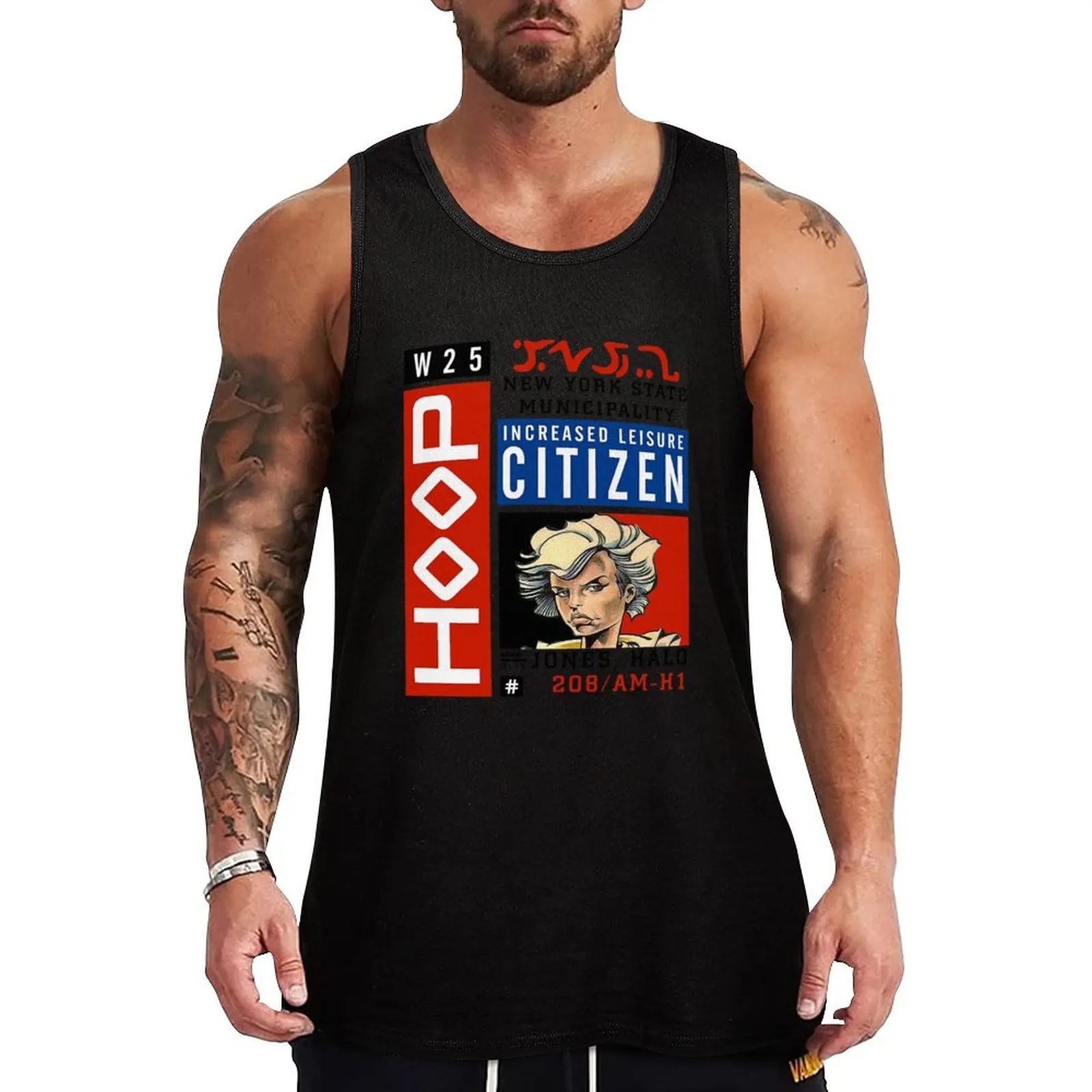 

Increased Leisure Citizen - Inspired by Halo Jones Tank Top Japanese t-shirt gym accessories man Men's vest