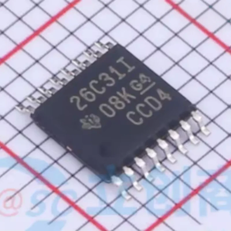 20PCS AM26C31IPWR AM26C32IPWR Quad Differential Line Driver TSSOP-16 RS-422 RS-485 Interface IC New Original