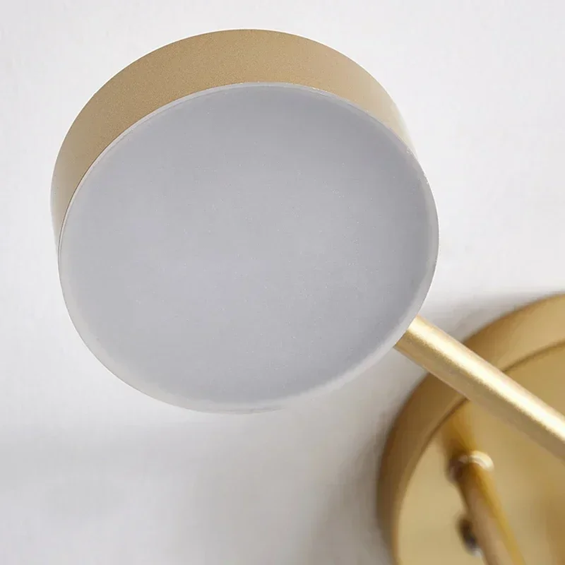 Modern LED Ceiling Chandelier White 6 Heads Hanging Lamp Light For Dining Living Rooms Bedroom Hall Home Decor Fixtures