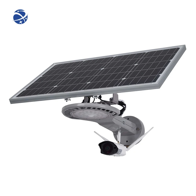 LED Solar 80 IP65 High Quality Street Lamp with 4G Wifi Solar Street Lights with Camera 60w Die Casting Aluminum Rohs Road IP 65