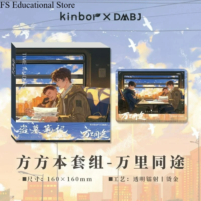 墓荒らしの記録-817-粉粒節-ワンリートンツーシリーズ-ノートブック-バッジ-フォトカード-張啓玲、武謝