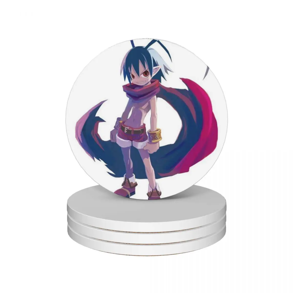 Керамические подставки Laharl Disgaea (набор из 4) набор керамических подставок для чашек