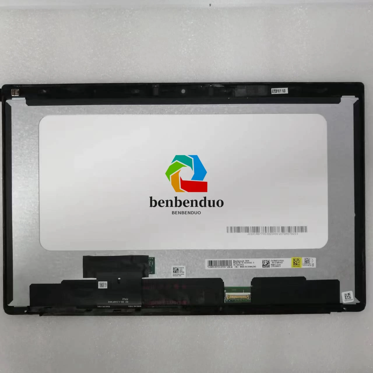 14.0'' FHD LCD Touch Glass Digitizer Screen Assembly Without Frame for Dell Latitude 7480 7490 B140HAN03.3 1920X1080 30pins