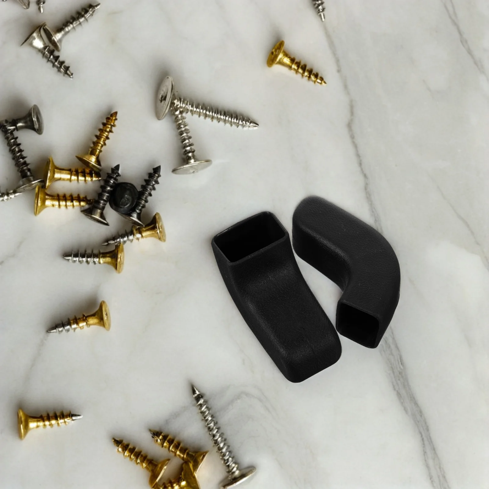 

1Pair Tow Hook Cover Heavy Duty Compatible 2007-2023 Jk Jt Front Bumper Protector Trailer Hitch Cap Cushion