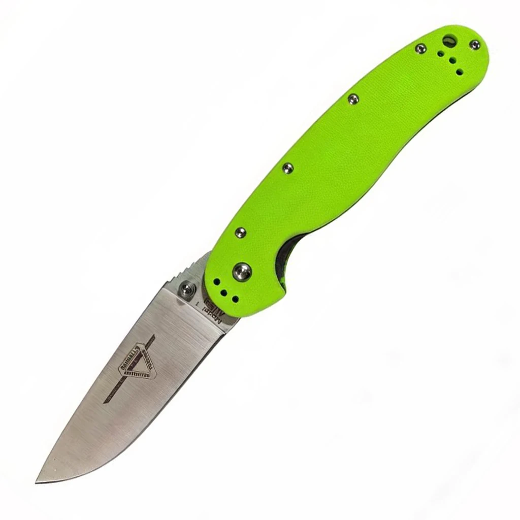 R1 Folding Knife AUS-8 Blade Steel G10 Handle EDC Tool Knife For Outdoor Camping - view 3