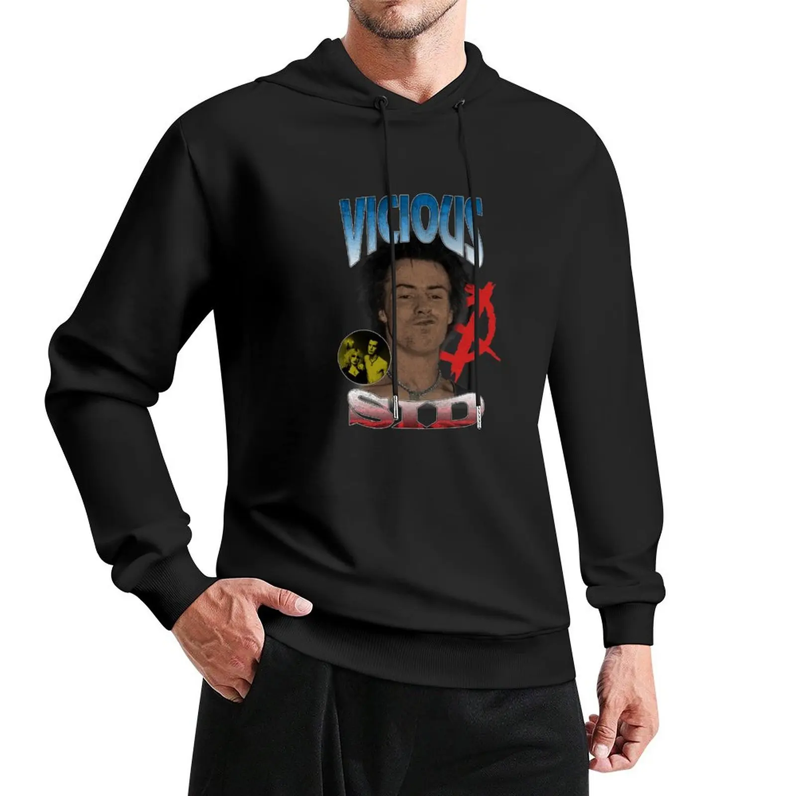 Sid Vicious rare vintage Pullover Hoodie korean clothes new features of hoodies & sweatshirts