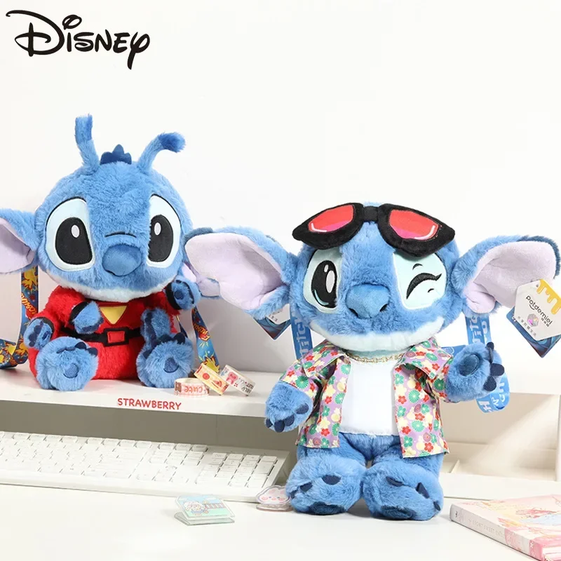 Disney Stitch Plush Toy Stitch Cool Multi-functional Doll Cute Plush Doll Bag Children's Bag Doll Throw Pillow Girl Gifts Toy