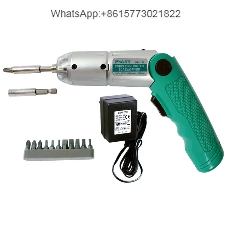 Baogong PT-1136G 3.6V 800mAh electric screwdriver, electric screwdriver, electric drill