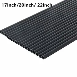 12pcs 17/20/22 Inches Crossbow Bolt Nocks Vanes Carbon Arrow Shaft Carbon For DIY Crossbow Bolt Archery Accessories