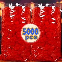 Multicolor Artificial Fake Rose Red Roses Silk Fake Flowers Petals for Valentine's Day Wedding Party Favors Romantic Decoration