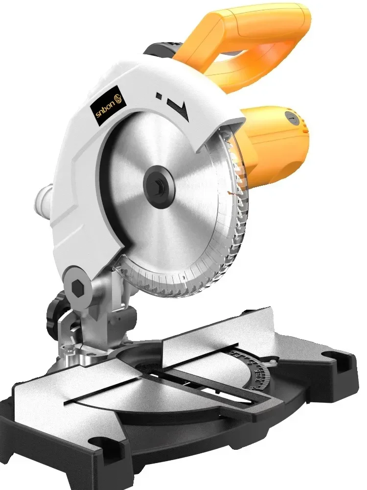 

7 "8" aluminum alloy wood 45 degree swing head cutting machi miter saw steel machi