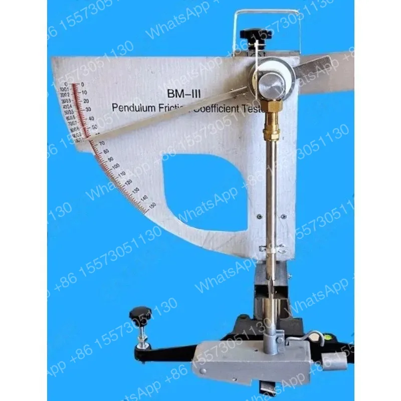 BM-3 digital pendulum friction coefficient tester pavement aggregate floor tile floor pointer pendulum tester