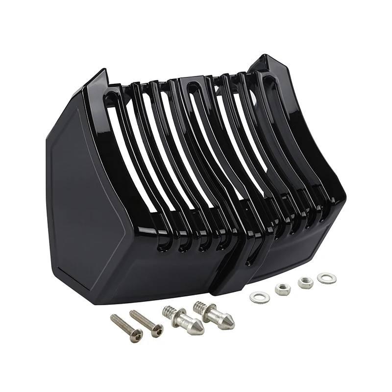Motorcycle Oil Cooler Cover Trim Accent For Harley Touring Electra Street Glide Road King FLHX FLHR FLRT Bagger 2017-2022