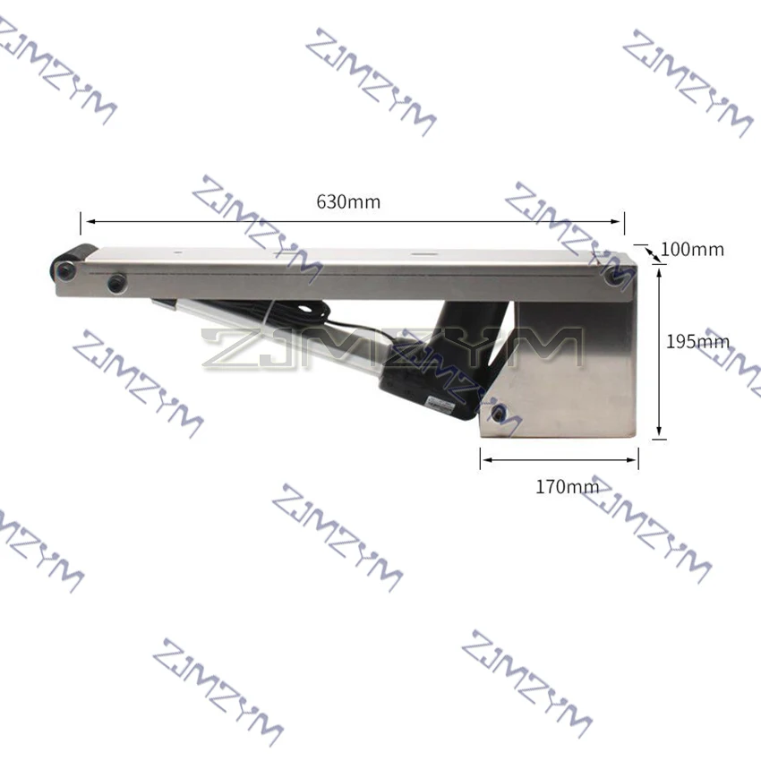Electric Lifting Hinge with Remote Control For Basement Wine-Cellar Hatch Opener Electric Lifting Up Door Opening Hinge